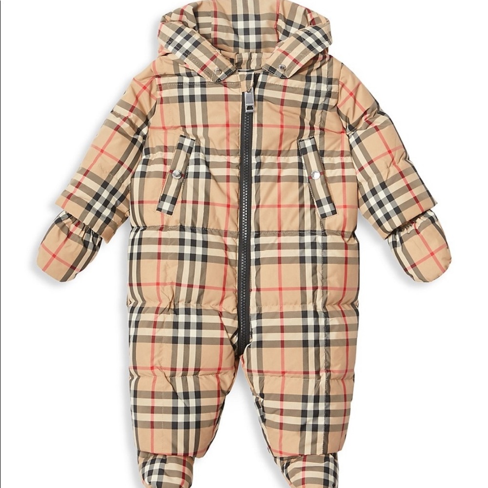 Burberry snow suit